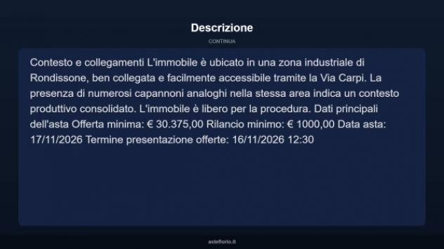 Immobile in asta di 600 m² in vendita a Rondissone - Foto 8