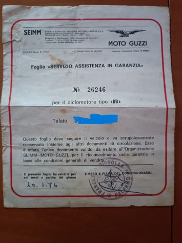 Ciclomotore Guzzi Dingo-3v - Foto 2