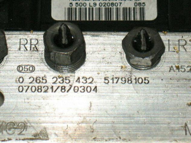 0265235432 ABS FIAT PUNTO ABARTH 1.4 0265235432 51798105 0265950769 - Foto 2