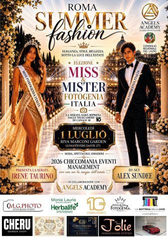 30/06  - 30/07:evento moda RIVA MARCONI roma info 3391047611