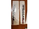 adesivi finto rilievo per scooter trekker peugeot road come in foto 2 elementi