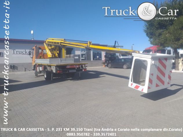 RIF.804 IVECO EUROCARGO 80 E 18 – 1997 – PIATTAFORMA AEREA CON CESTELLO – EURO 2 - Foto 7