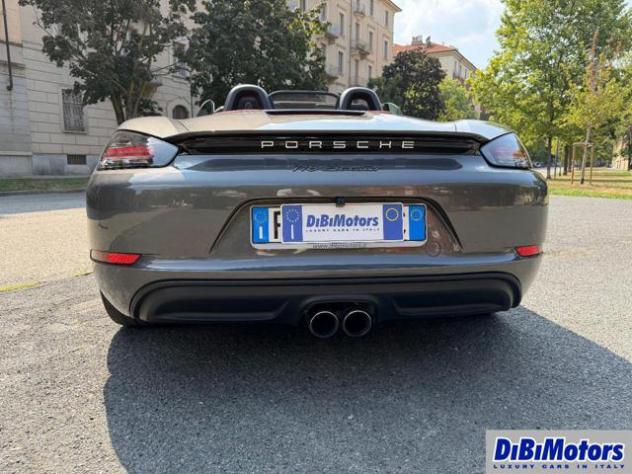 PORSCHE 718 Spyder 2.0 T GRIGIO AGATA CAPOTTE ROSSA CARBON ECC! rif. 23962385 - Foto 8