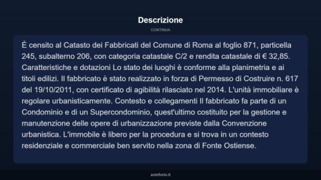 Immobile in asta di 7 m² in vendita a Roma - Foto 10