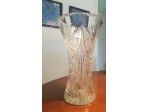 vaso portafiori vintage in cristallo