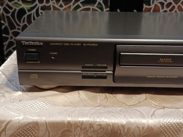 Technics SL-PG480A Lettore Cd Compact Disc Player - Laser Nuovo - Foto 4