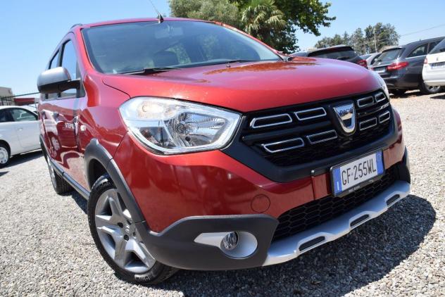 DACIA Lodgy Stepway 7 POSTI 1.5BluedCi 8V 115CV 6M - NAVI - CRUISE - BT - SENSORI - ANDROID AUTO - CARPLAY - CLIMA - OK NEOPATENTATI - UNICO PROPRIETA - Foto 10