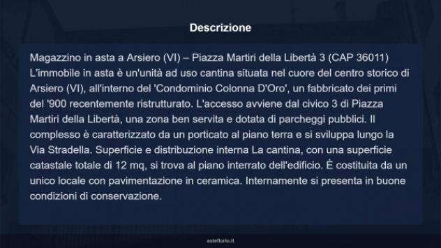 Immobile in asta di 12 m² in vendita a Arsiero - Foto 8