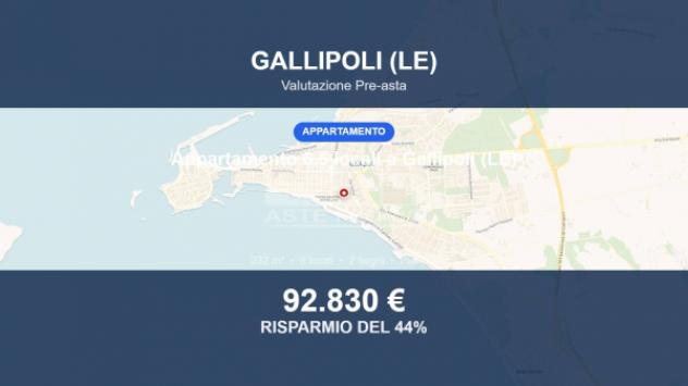 Immobile in asta di 232 m² in vendita a Gallipoli