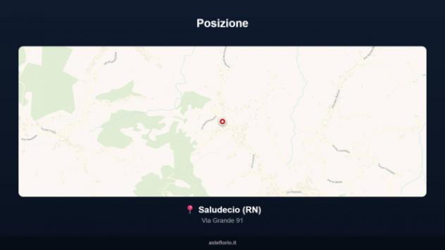 Immobile in asta di 274 m², box auto in vendita a Saludecio - Foto 3