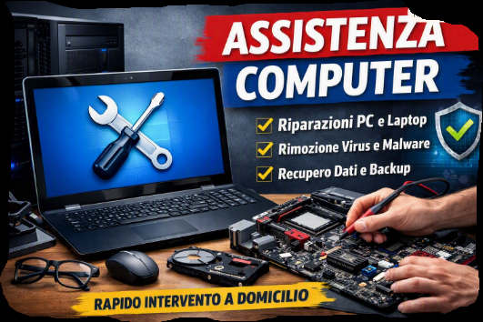 Assistenza tecnica computer connessioni internet