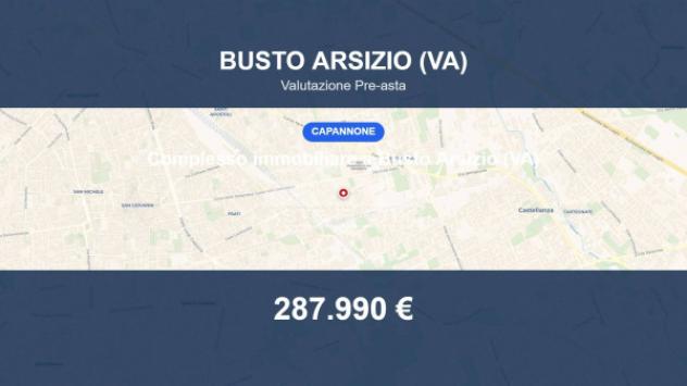 Immobile in asta di 995 m² in vendita a Busto Arsizio