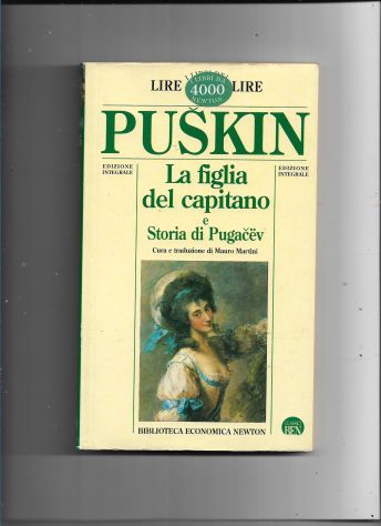 1995	 LA FIGLIA DEL CAPITANO E STORIA DI PUGACEV  PUSKIN