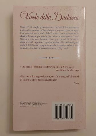 Vicolo della Duchesca di Sveva Casati Modignani 1°Ed.Mondadori, aprile 2003 - Foto 4