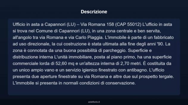 Immobile in asta di 52 m² in vendita a Capannori - Foto 4