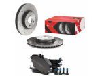 KIT DISCHI E PASTIGLIE FRENO ANTERIORI BREMBO MERCEDES CLASSE A CLA B GLA