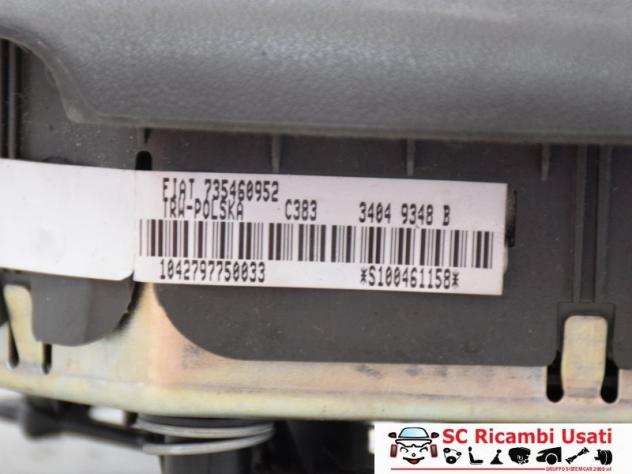AIRBAG VOLANTE FIAT Panda 2° Serie 735460952 (0310) - Foto 3