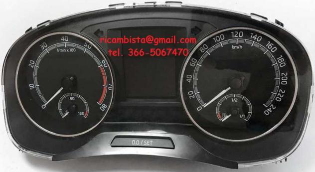 5JA920740B Skoda Rapid quadro strumenti