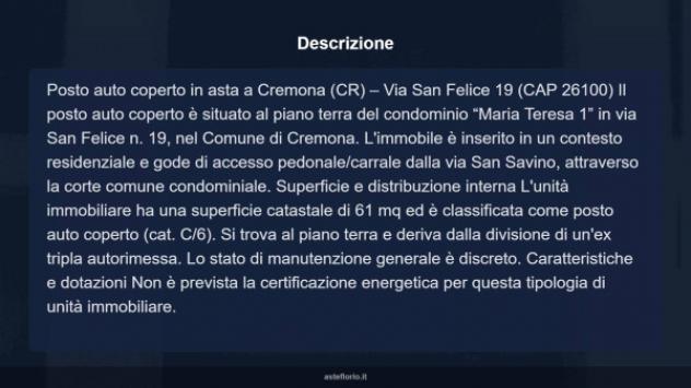 Immobile in asta di 61 m² in vendita a Cremona - Foto 5