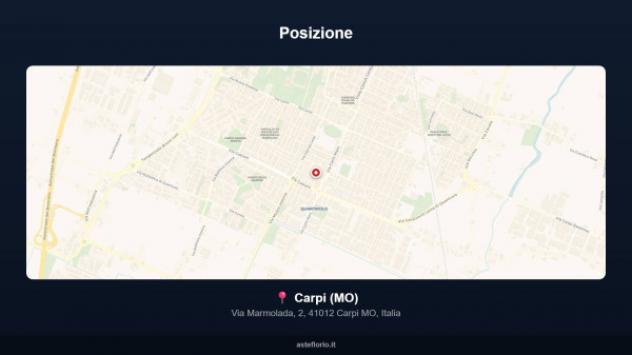Immobile in asta di 97 m², box auto doppio in vendita a Carpi - Foto 13