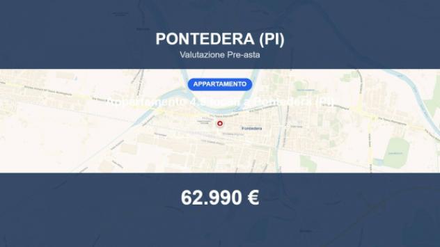 Immobile in asta di 82 m² in vendita a Pontedera