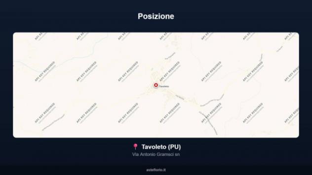 Immobile in asta di 305 m² con più di 5 locali e box auto in vendita a Tavoleto - Foto 13