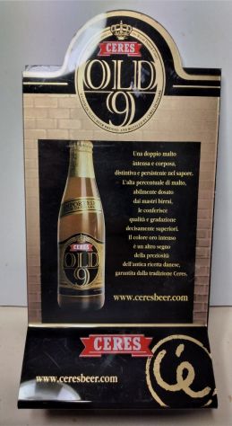 TABELLA CON PUBBLICITA' DA BANCO BIRRA CERES LOGO