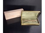 Penna a sfera Parker 75 Cisele Sterling Vermeil Cap & Barrel U.S.A refil or