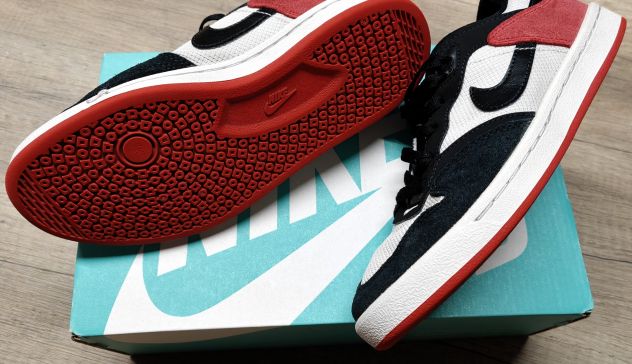 scarpe Nike SB Alleyoop taglia 36 bianco nero rosso - Foto 3