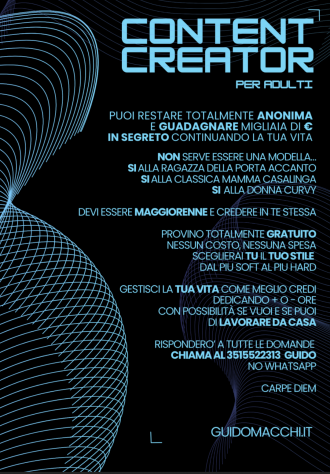 Content creator per adulti, altissimi guadagni