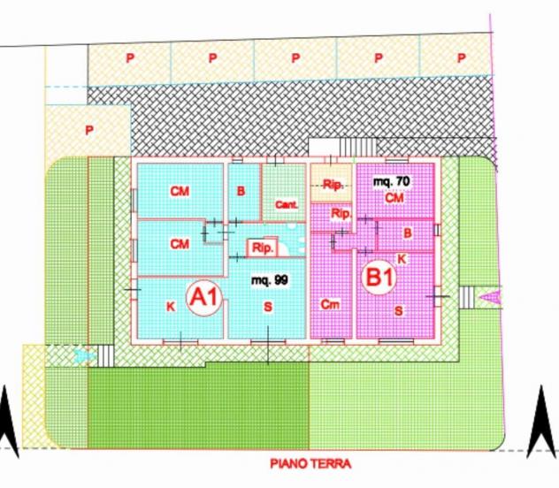 Appartamento in vendita a Cascina 90 mq Rif: 1451562