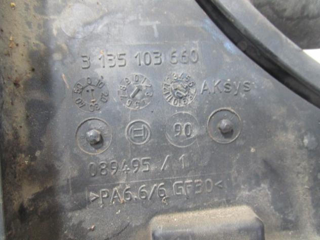 0130303304 ELETTROVENTOLA OPEL ASTRA H 1.7 74KW D 5M 5P (2005) RICAMBIO USATO 24467444 3135103660 - Foto 4