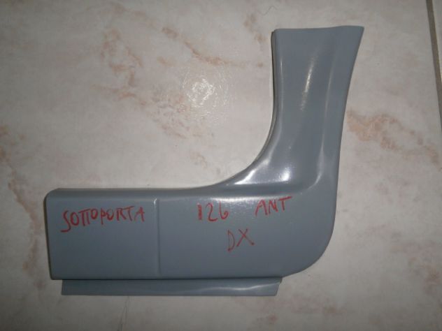 Riparo angolare sottoporta anteriore Fiat 126 prima serie 1°s FSM BIS "NUOVO" - Foto 2