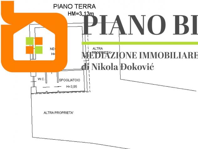V000476 - BILOCALE DA RISTRUTTURARE CON NEGOZI SOTTOSTANTI - Foto 12