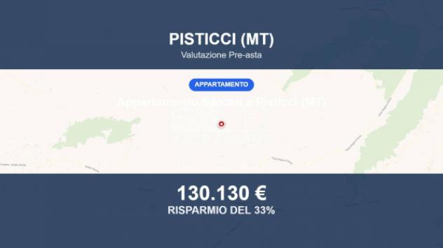 Immobile in asta di 143 m² in vendita a Pisticci
