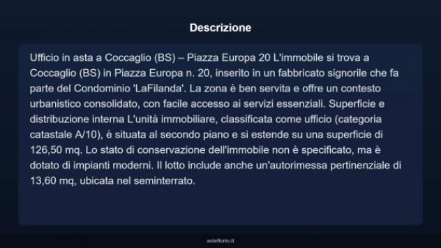 Immobile in asta di 126 m² in vendita a Coccaglio - Foto 4