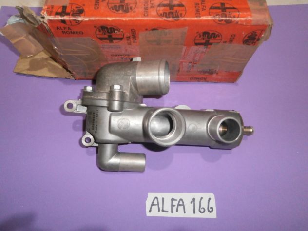 TERMOSTATO PER ALFA 166 2.000 TURBO V6 O.R. 60606569 THERMOSTAT HOUSING