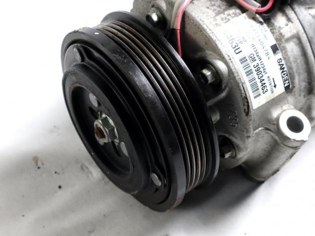 39034463 COMPRESSORE CLIMATIZZATORE CLIMA A/C OPEL INSIGNIA B SW 1.5 B 103KW 6M 5P (2018) RICAMBIO USATO - Foto 7