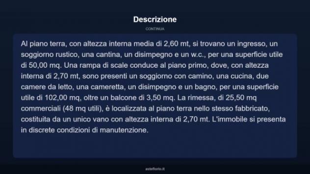 Immobile in asta di 158 m², box auto in vendita a Civitanova del Sannio - Foto 11