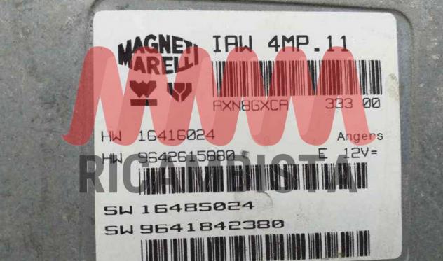 Peugeot 406 centralina motore IAW4MP.11 Magneti Marelli - Foto 2