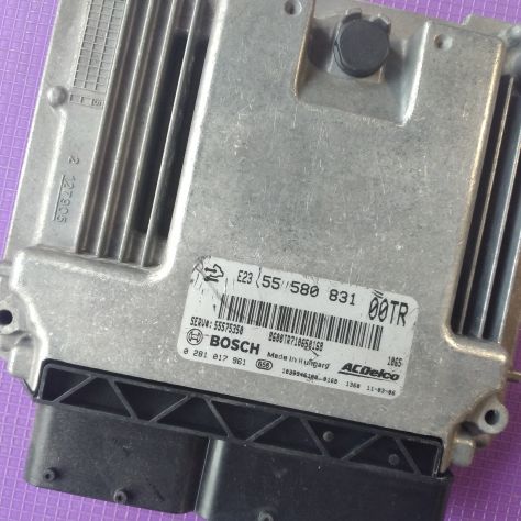 Centralina motore Bosch Opel Corsa D 1.3Mjet 95cv 0281017961 55580831 EDC17C18 - Foto 3