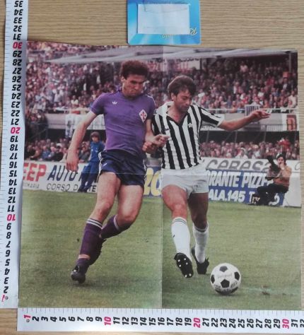 Mini poster Juventus - Fiorentina Serie A 1980/81