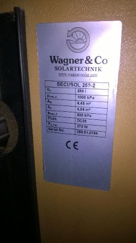 pannello solare secusol 250 Wagner forzato - Foto 4