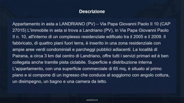Immobile in asta di 65 m², box auto doppio in vendita a Landriano - Foto 16