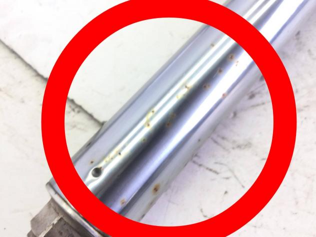 BMW R 850 R 848 FORCELLA - TRACCE DI RUGGINE SU PARTE ALTA STELI 2001 - Foto 8