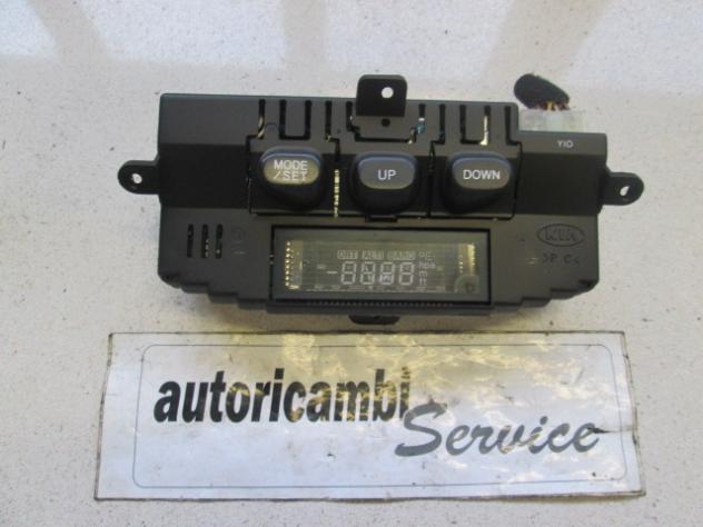 20030918 DISPLAY COMPUTER DI BORDO KIA SORENTO 2.5 D 4X4 103KW 5M 5P (2004) RICAMBIO USATO 940A0-3E000 3000-00710K