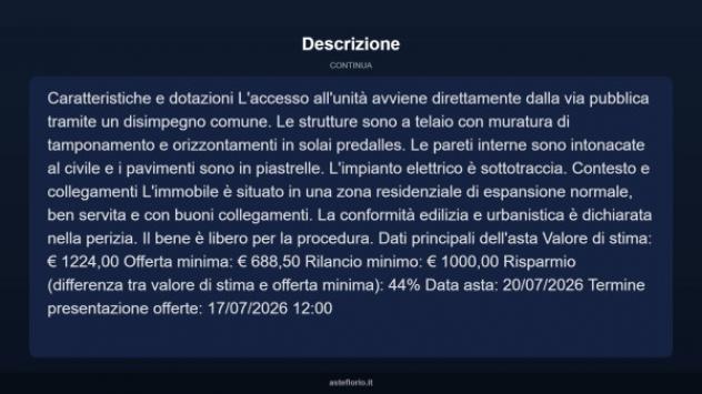 Immobile in asta di 13 m² in vendita a Cordenons - Foto 8