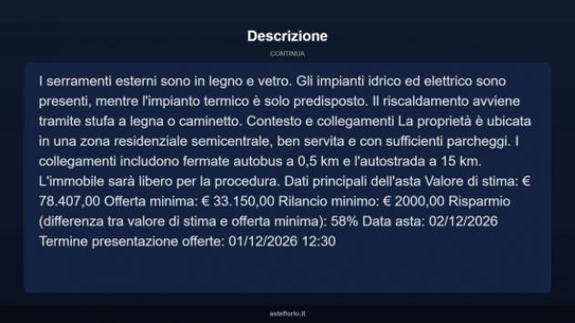 Immobile in asta di 135 m² con più di 5 locali in vendita a Tolmezzo - Foto 16