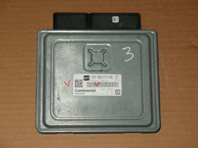 03F906070HB ECU Skoda Fabia Seat Ibiza 03F906070HB 5WP44880 Simos 10 22A