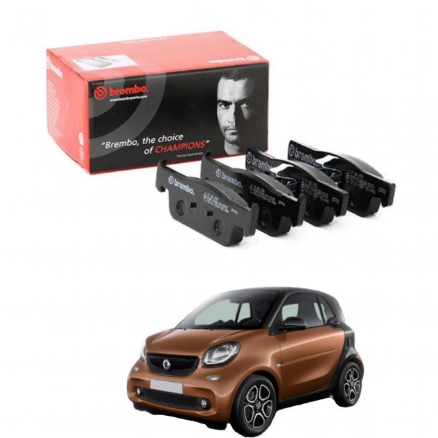 KIT PASTIGLIE FRENO ANTERIORI BREMBO SMART FORTWO FORFOUR 453 RENAULT TWINGO